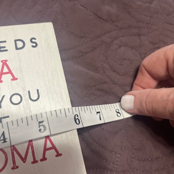 Festive Holiday Sign - Red and Green - Picture 4 of 4